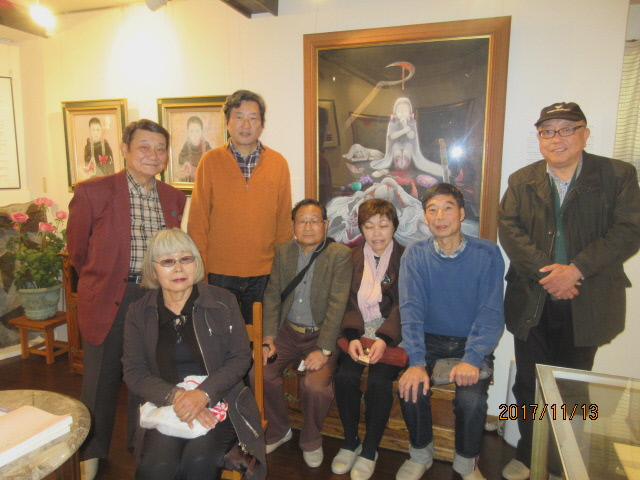 H29.11.13調布「史の会」の皆様.JPG H29.11.13調布「史の会」の皆様.JPG