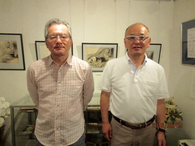 H30.8.5神奈川の坂本篤彦様、古賀靖章様. H30.8.5神奈川の坂本篤彦様、古賀靖章様.