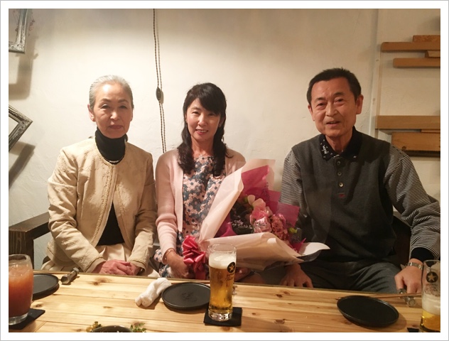 お誕生日会でお友達と お誕生日会でお友達と