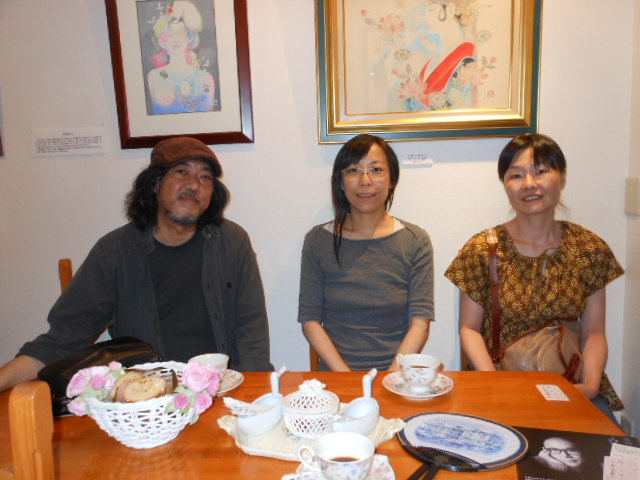 H.24.8.17二瓶龍彦、田中典子、祥子様.JPG H.24.8.17二瓶竜彦、田中典子、祥子様.JPG
